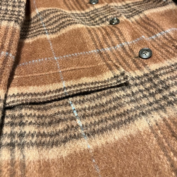 Vtg Collection Harve Benard Brown Alpaca & Wool Blazer Jacket Size 6 - Picture 8 of 10